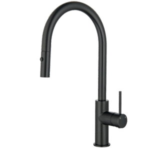 LUXE Round Pull Out Kitchen Mixer Tap