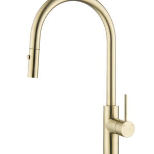 LUXE Round Pull Out Kitchen Mixer Tap