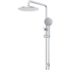 ACUMIOS Stainless Steel & Brass Dual Shower System – Lead-Free, Durable & Elegant Design