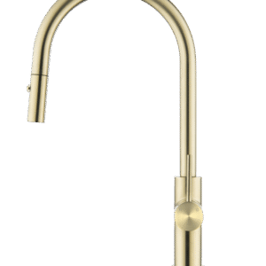 LUXE Round Pull Out Kitchen Mixer Tap