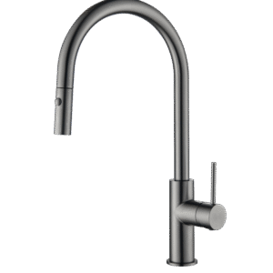 LUXE Round Pull Out Kitchen Mixer Tap