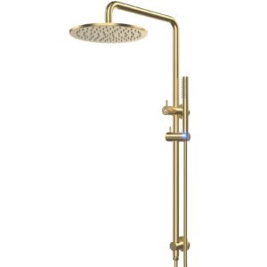 ACUMIOS Stainless Steel & Brass Dual Shower System – Lead-Free, Durable & Elegant Design